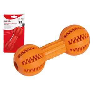 GIOCHI CAMON MANUBRIO GOMMA P/CANI 13CM